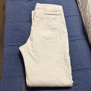 Ralph Lauren White Straight Leg Women's Jeans